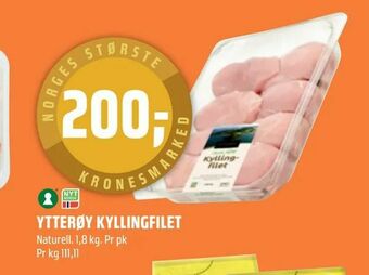 Coop Obs Ytterøy kyllingfilet tilbud