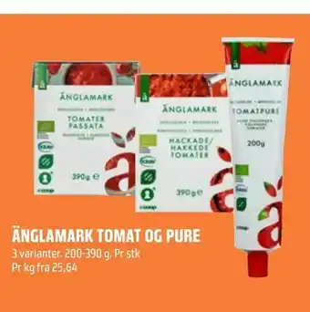 Coop Obs Änglamark tomat og pure tilbud