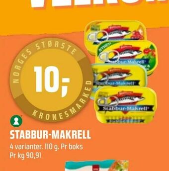Coop Obs Stabbur-makrell tilbud
