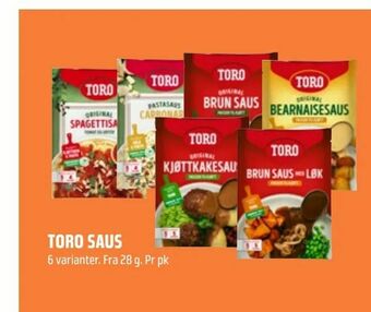 Coop Obs Toro saus tilbud