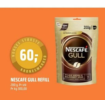 Coop Obs Nescafe gull refill tilbud
