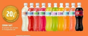 Coop Obs Zeroh saft tilbud