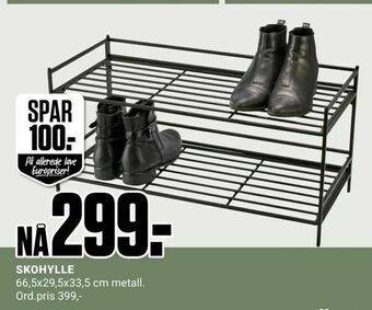 Europris Skohylle tilbud