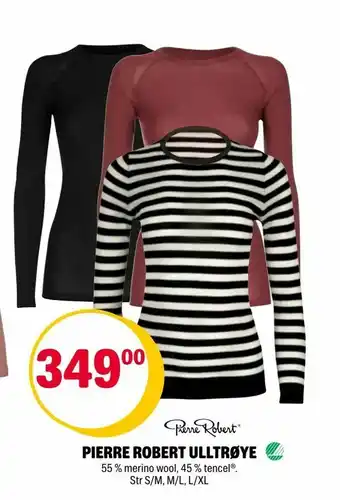 Coop Extra Pierre robert ulltrøye tilbud