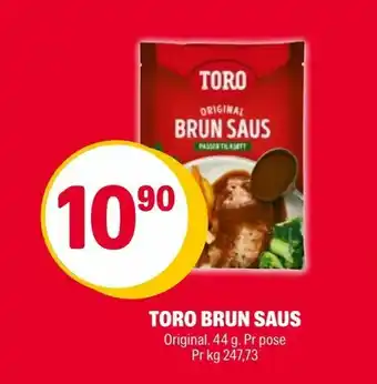 Coop Extra Toro brun saus tilbud