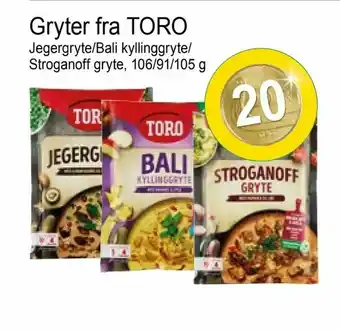 Joker Gryter fra TORO tilbud
