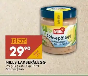 Coop Mega Mills laksepålegg tilbud