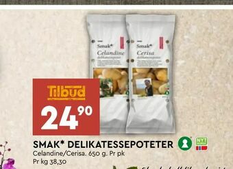 Coop Mega Smak* delikatessepoteter tilbud