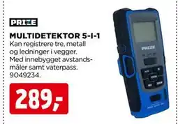 jem & fix MULTIDETEKTOR 5-I-1 tilbud