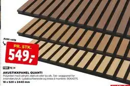 jem & fix AKUSTIKKPANEL QUANTI tilbud