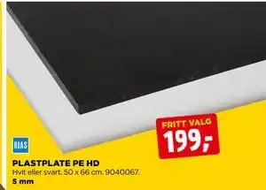 jem & fix PLASTPLATE PE HD tilbud