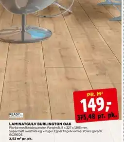 jem & fix LAMINATGULV BURLINGTON OAK tilbud