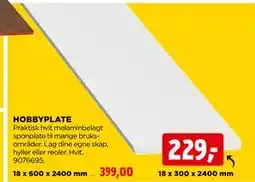jem & fix HOBBYPLATE tilbud