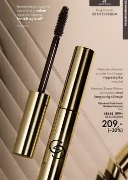 Oriflame Giordani Gold Iconic Golden Mascara tilbud