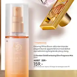 Oriflame Giordani Gold Everlasting Glow Fragrance Mist tilbud
