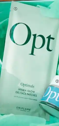 Oriflame Opt Optimals Hydra-Glow Gel Face Patches tilbud