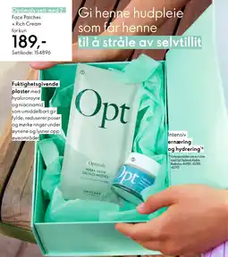Oriflame Optimals-sett med 2 tilbud