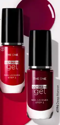 Oriflame THE ONE Ultimate Gel Nail Lacquer Step 1 tilbud