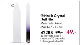 Oriflame Nail It Crystal Nail File tilbud