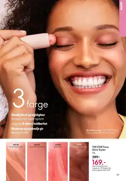 Oriflame THE ONE Face Glow Styler tilbud