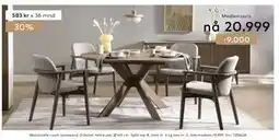 Skeidar Woodcraft rundt spisebord tilbud