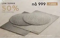 Skeidar LOM TEPPER tilbud