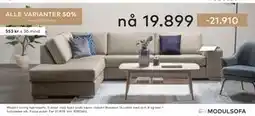 Skeidar Modern Living hjørnesofa tilbud