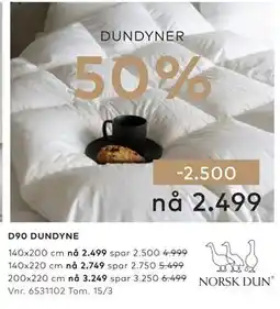 Skeidar D90 DUNDYNE tilbud
