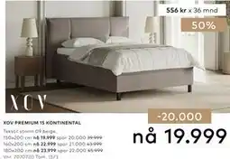 Skeidar XOV PREMIUM 15 KONTINENTAL tilbud