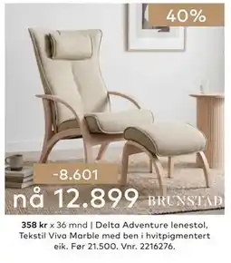 Skeidar Delta Adventure lenestol tilbud