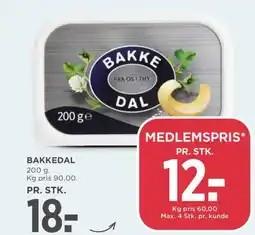 Meny Bakkedal tilbud