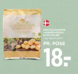 Meny Gestus danske lammefjords- kartofler tilbud
