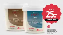 Meny Grøn balance øllingegaard økologisk skyr tilbud