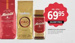 Meny Merrild eller lavazza tilbud