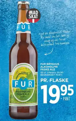 Meny Fur ryghus alkoholfri påske ale tilbud