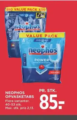 Meny Neophos opvasketabs tilbud