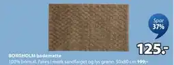JYSK BORGHOLM badematte tilbud