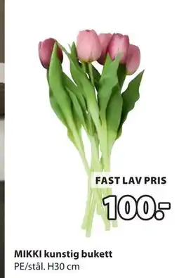 JYSK MIKKI kunstig bukett tilbud