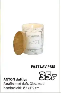 JYSK ANTON duftlys tilbud