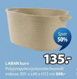 JYSK LABAN kurv tilbud