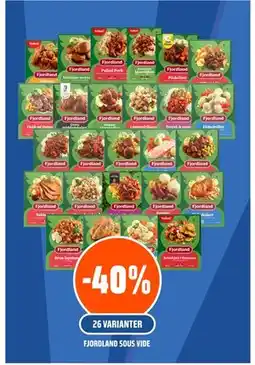 Coop Obs FJORDLAND SOUS VIDE tilbud