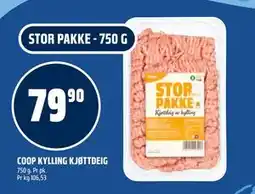 Coop Obs COOP KYLLING KJØTTDEIG tilbud