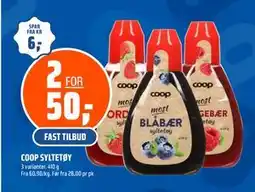 Coop Obs COOP SYLTETØY tilbud