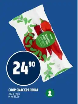 Coop Obs COOP SNACKPAPRIKA tilbud