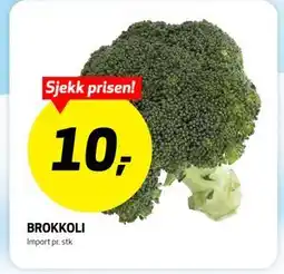 Bunnpris BROKKOLI tilbud