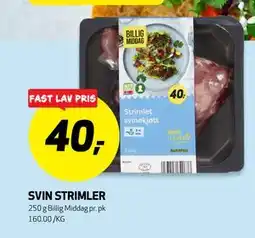Bunnpris SVIN STRIMLER tilbud