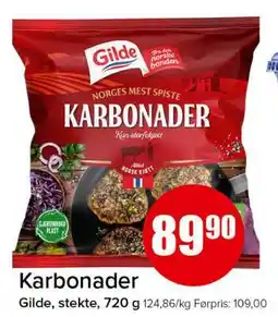 Spar KARBONADER tilbud