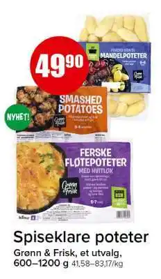 Spar Spiseklare poteter tilbud