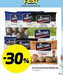 Bunnpris ET UTVALGHATTING-PRODUKTER tilbud