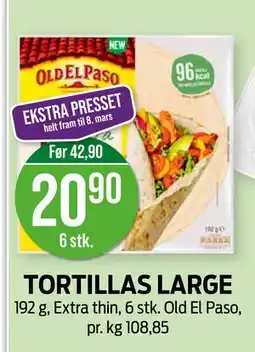 Kiwi TORTILLAS LARGE tilbud
